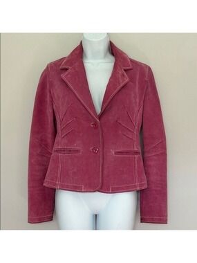 Wilson’s Vintage Pink Suede Jacket /Maxima Line